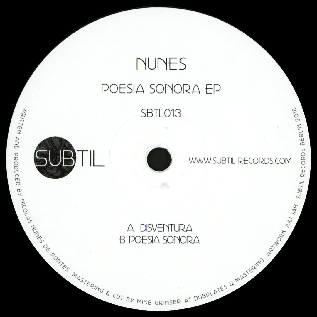 Nunes - Poesia Sonora EP
