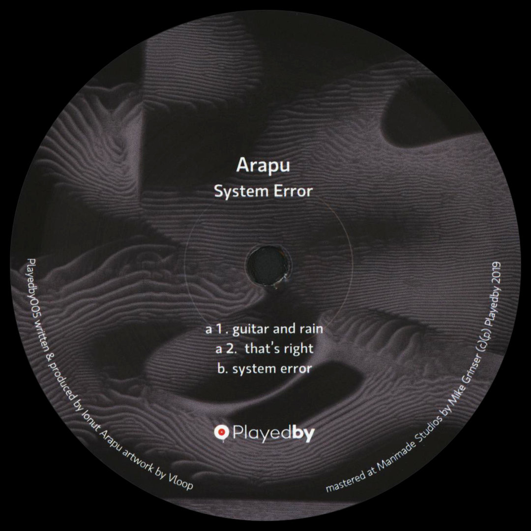 Arapu - System Error EP