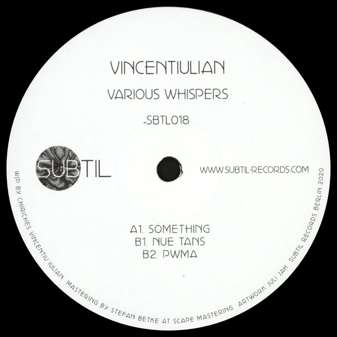 VincentIulian - Various Whispers