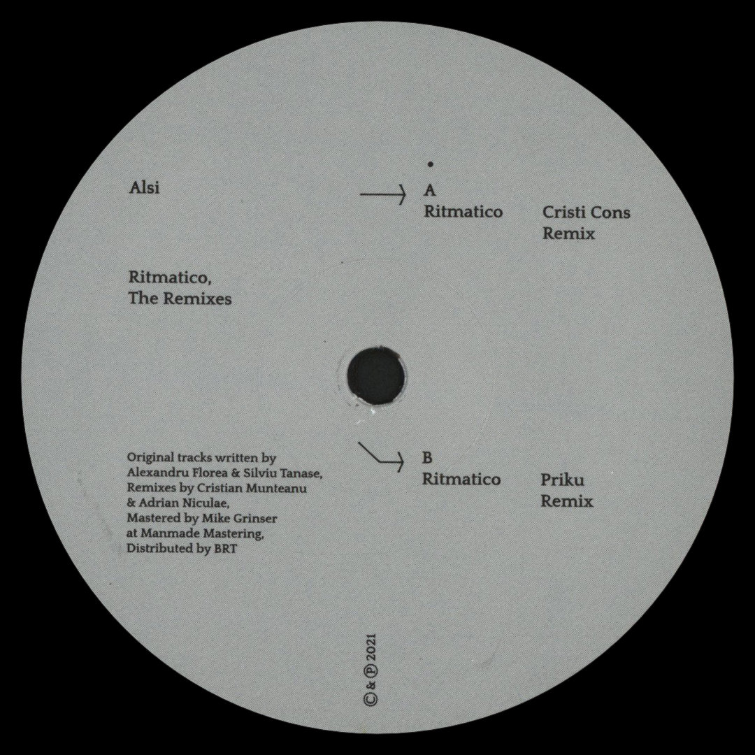 Alsi - Ritmatico, The Remixes