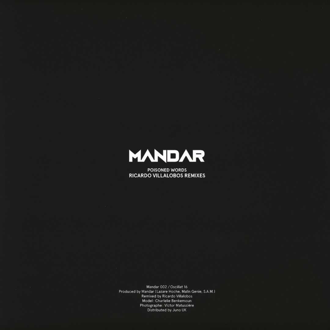 Mandar - Poisoned Words (Ricardo Villalobos Remixes)